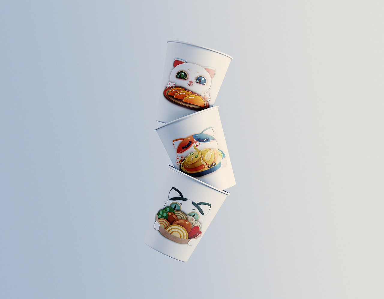 擒味记——安徽合肥站《庐州美食》（图ZMjYwODQ4ODg0） - 闪屏/壁纸 - 站酷设计师毒奶茶子原创素材 - 站酷ZCOOL