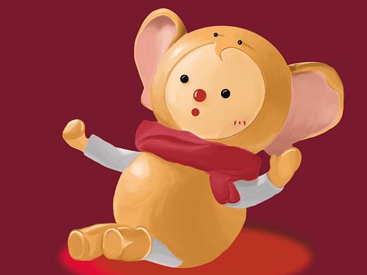 万小象IP厚涂临摹