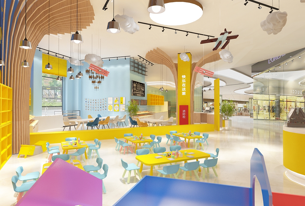 甜品店玩具店（图ZMjI4OTA3MDg0） - 家装设计 - 站酷设计师gamedesign原创素材 - 站酷ZCOOL