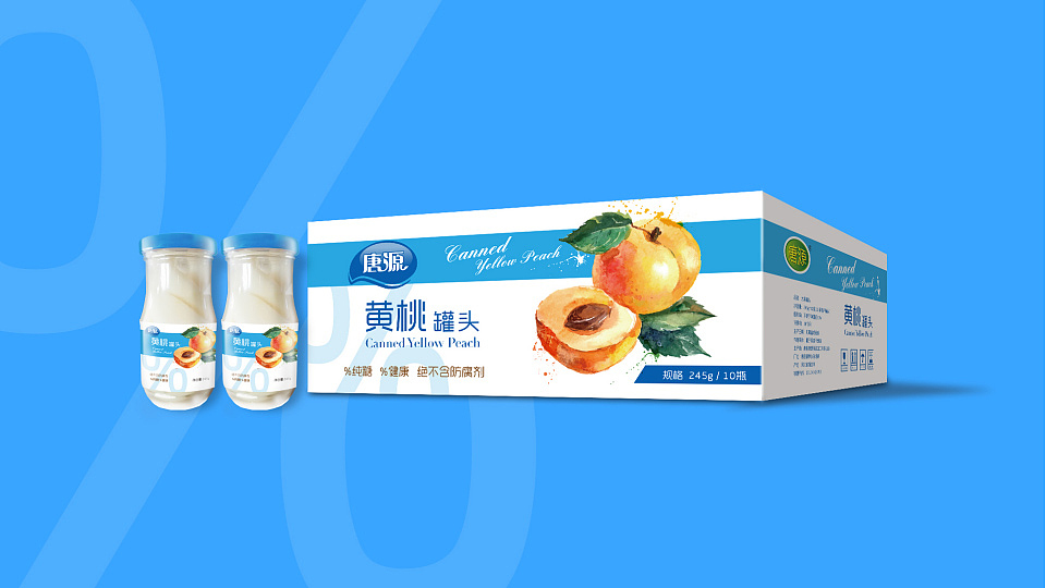 水果罐头包装设计