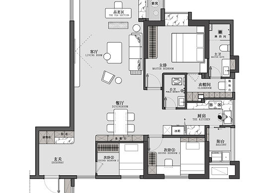 室内全案设计/效果图表现