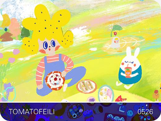 TomatoFeli ×  与兔子的野餐