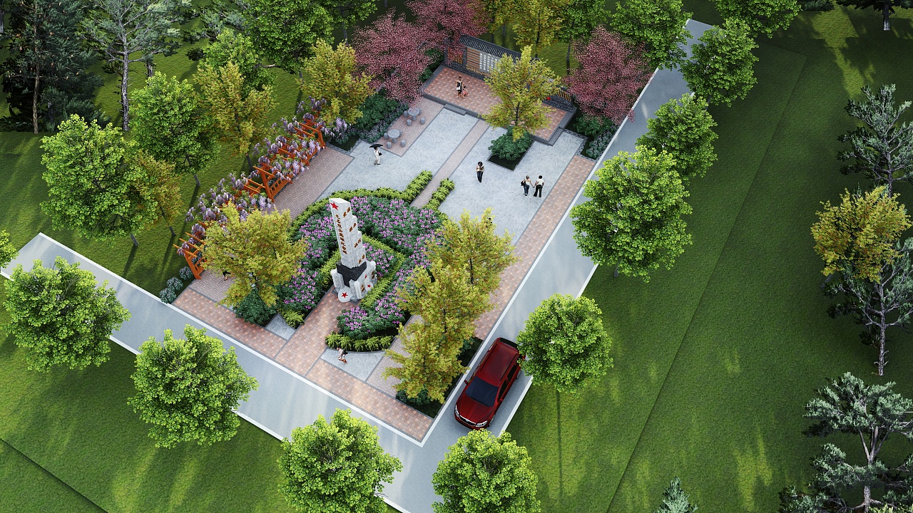 纪念广场|空间|景观设计|子懿思言 - 原创作品 - 站酷 (zcool)