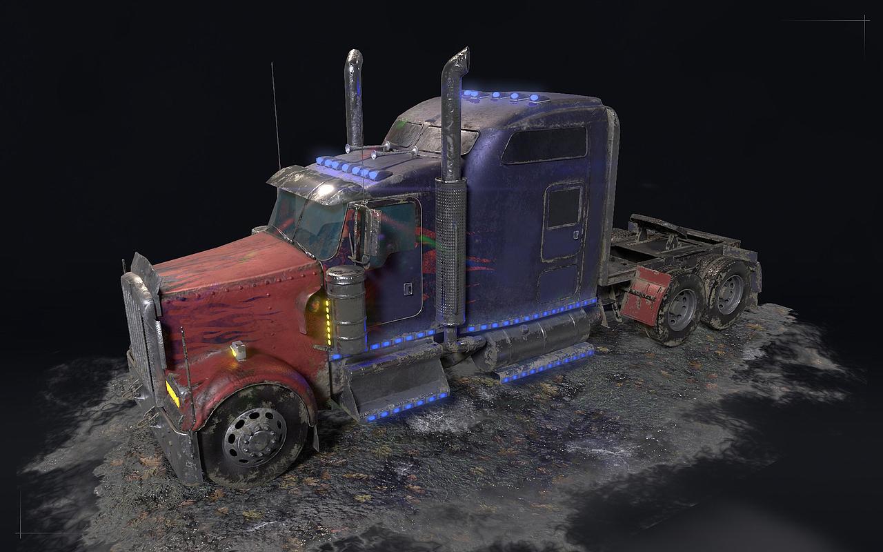 次世代道具擎天柱卡车