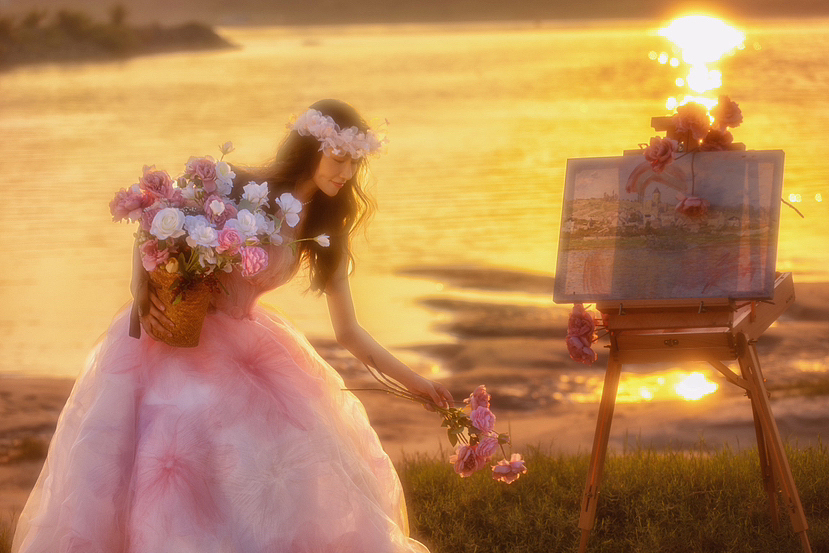 婚纱照样片修图