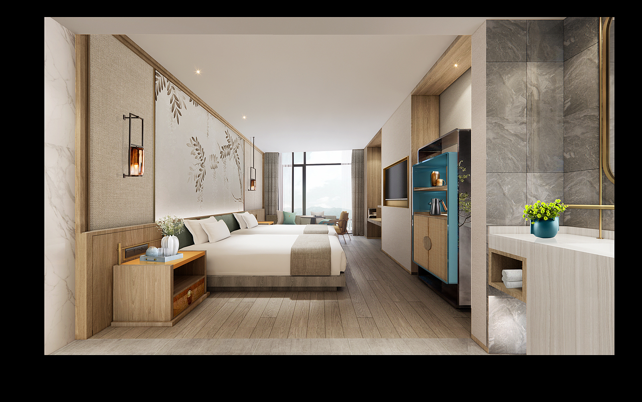 酒店设计（图ZMjIwMDQ1MTY4） - 家装设计 - 站酷设计师王小小小小群原创素材 - 站酷ZCOOL