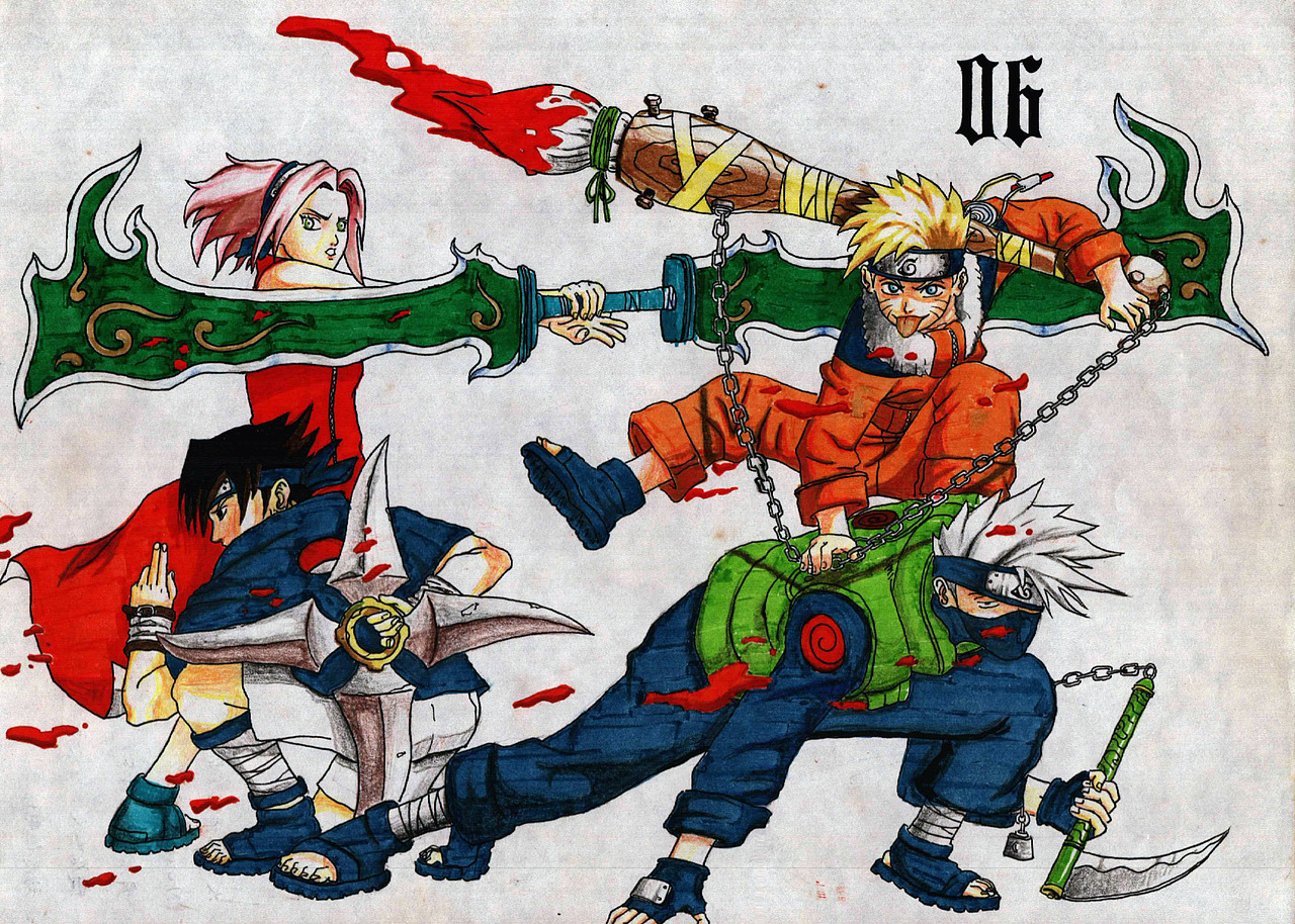 几幅漫画2(临摹2)