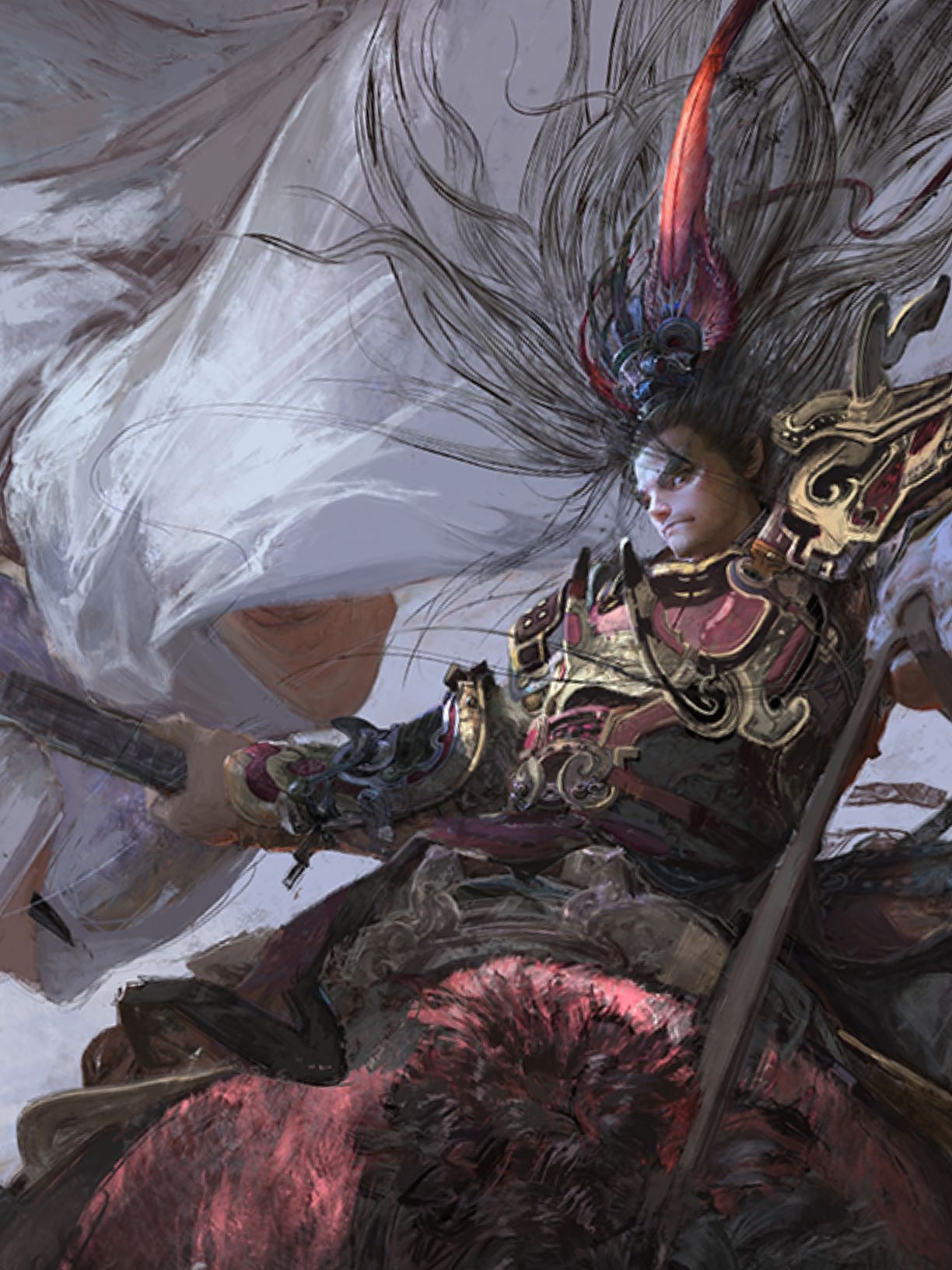 原画设计三国系列之吕布