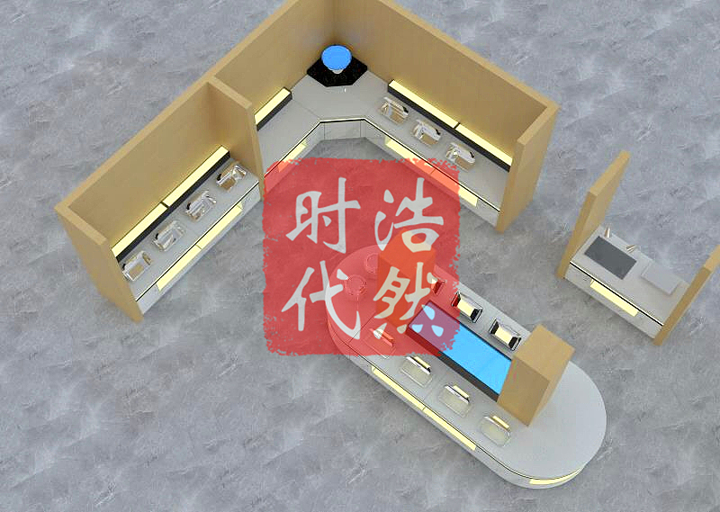 银行单位餐厅移动大理石自助取餐台定制
