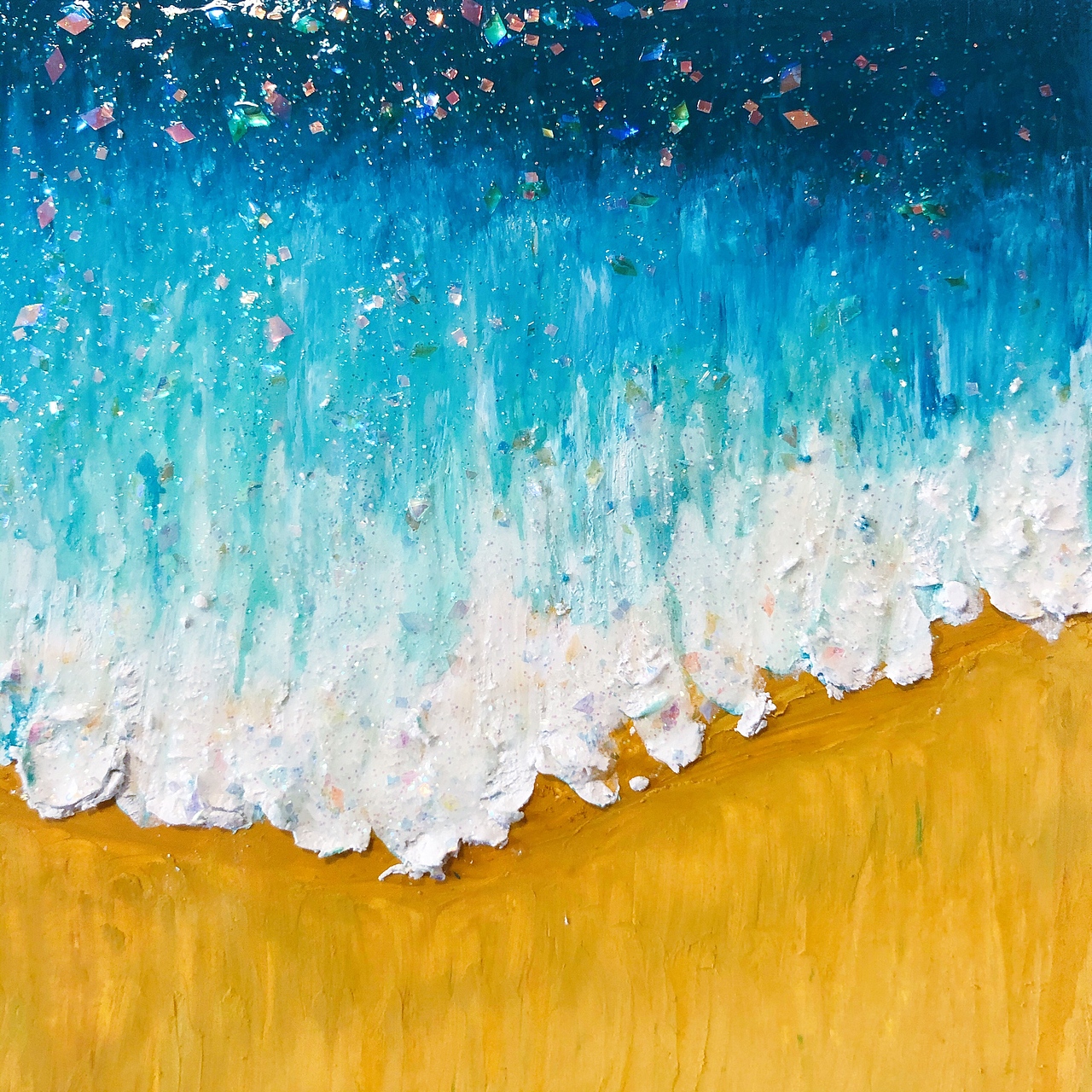 原创油画棒手绘风景画（图ZMTkwMTcxNDc2） - 创作习作 - 站酷设计师Mengja原创素材 - 站酷ZCOOL