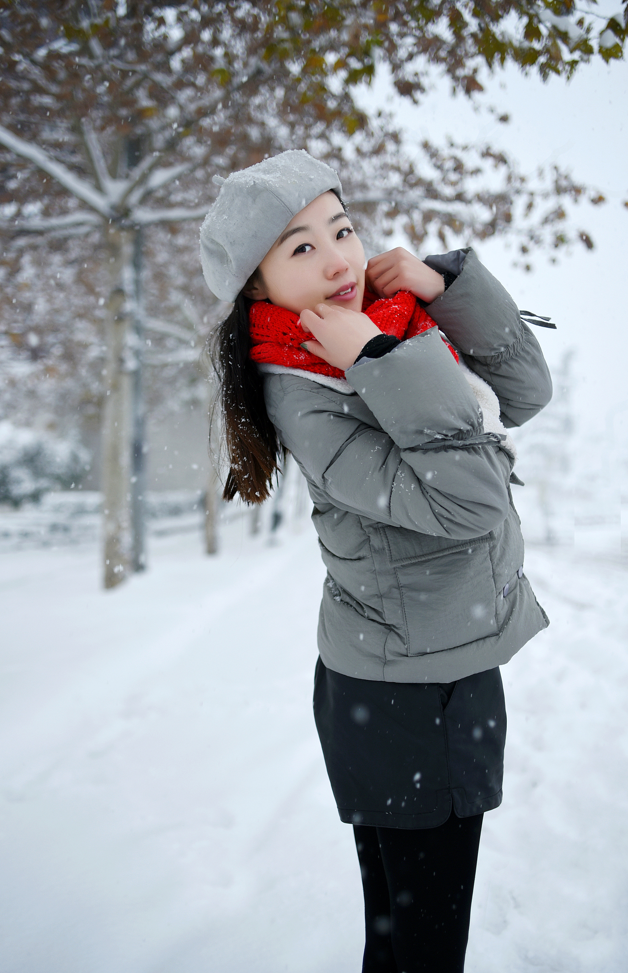 best小霞-雪景（图ZNjQyMTY1MTI=） - 人像摄影 - 站酷设计师best小霞原创素材 - 站酷ZCOOL