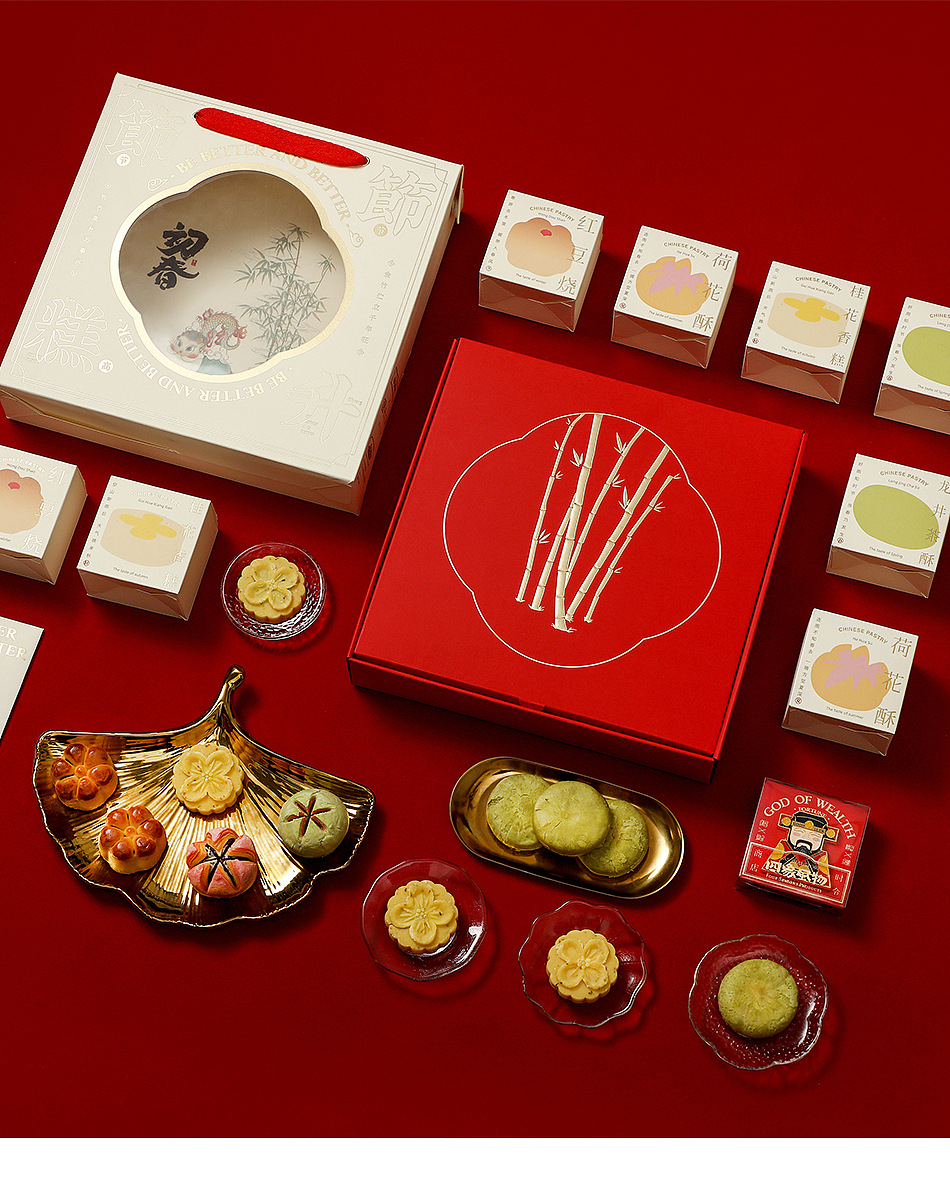 四象风物-节节高升新年礼盒（图ZMjM0OTcwMjA4） - 包装 - 站酷设计师四象风物原创素材 - 站酷ZCOOL