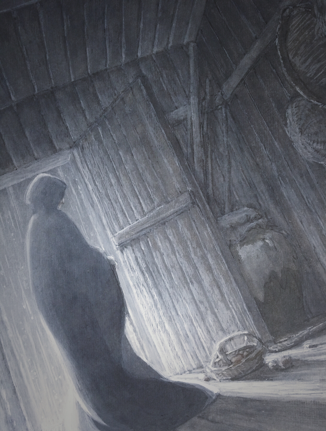 新国画|漫画最后一话原稿 | 原创手绘国风漫画