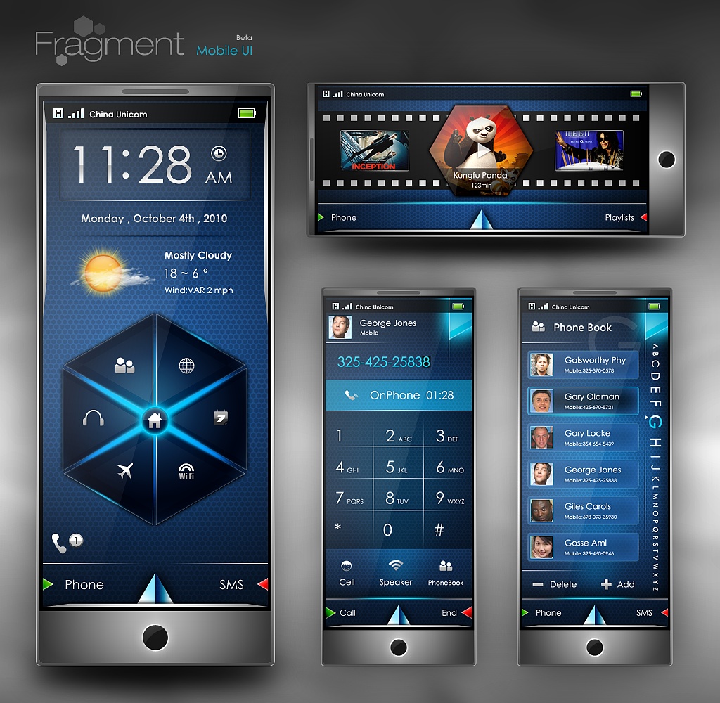 手机UI效果屏幕图展示样机v4 iPhone 11 Pro Mockup V.4-变色鱼