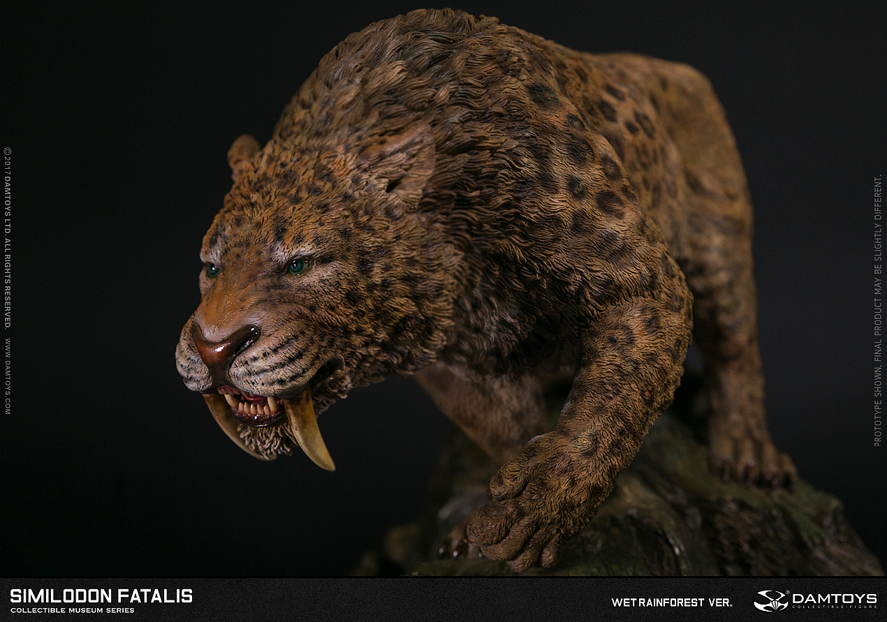 刃齿虎(剑齿虎) 收藏级雕像（图ZOTY5MDMyMTY=） - 生活用品 - 站酷设计师DAMTOYS原创素材 - 站酷ZCOOL