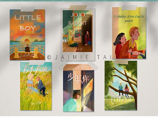 近期電影插畫小結(jié)（個(gè)人主頁-ZNDM0Nzk0NDQ=） - 創(chuàng)作習(xí)作 - 站酷設(shè)計(jì)師TAITAIOK原創(chuàng)素材 - 站酷ZCOOL