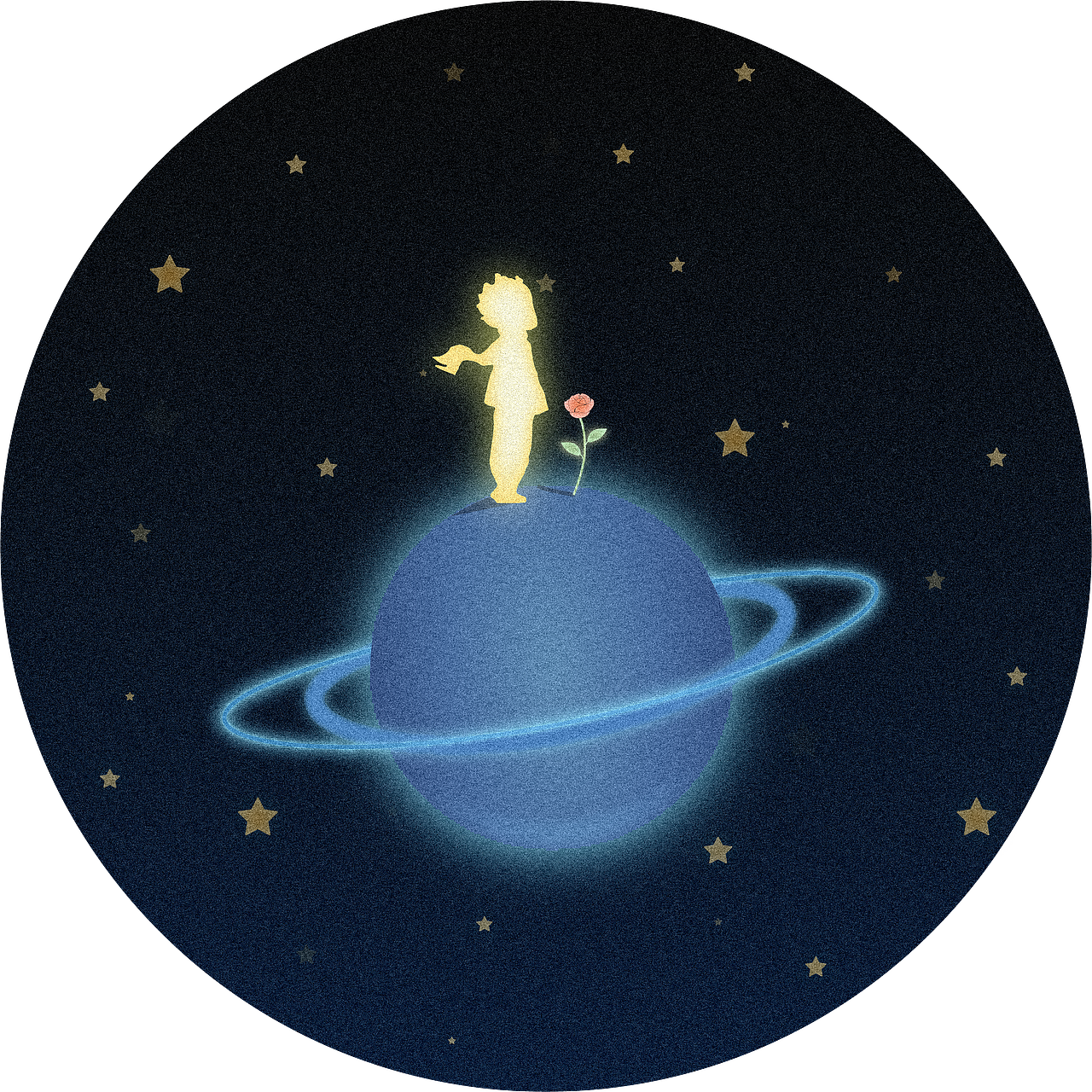 小王子星空系列 插画初体验（图ZMTg3OTcxMjA0） - 创作习作 - 站酷设计师沧笙无歌原创素材 - 站酷ZCOOL
