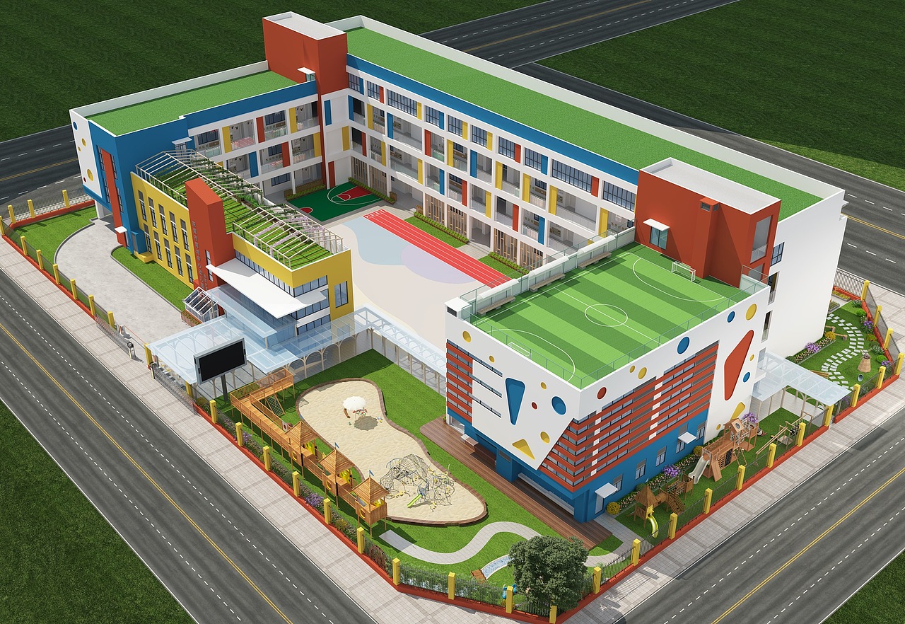 LeeC上目下子创造——雅园幼儿园设计案