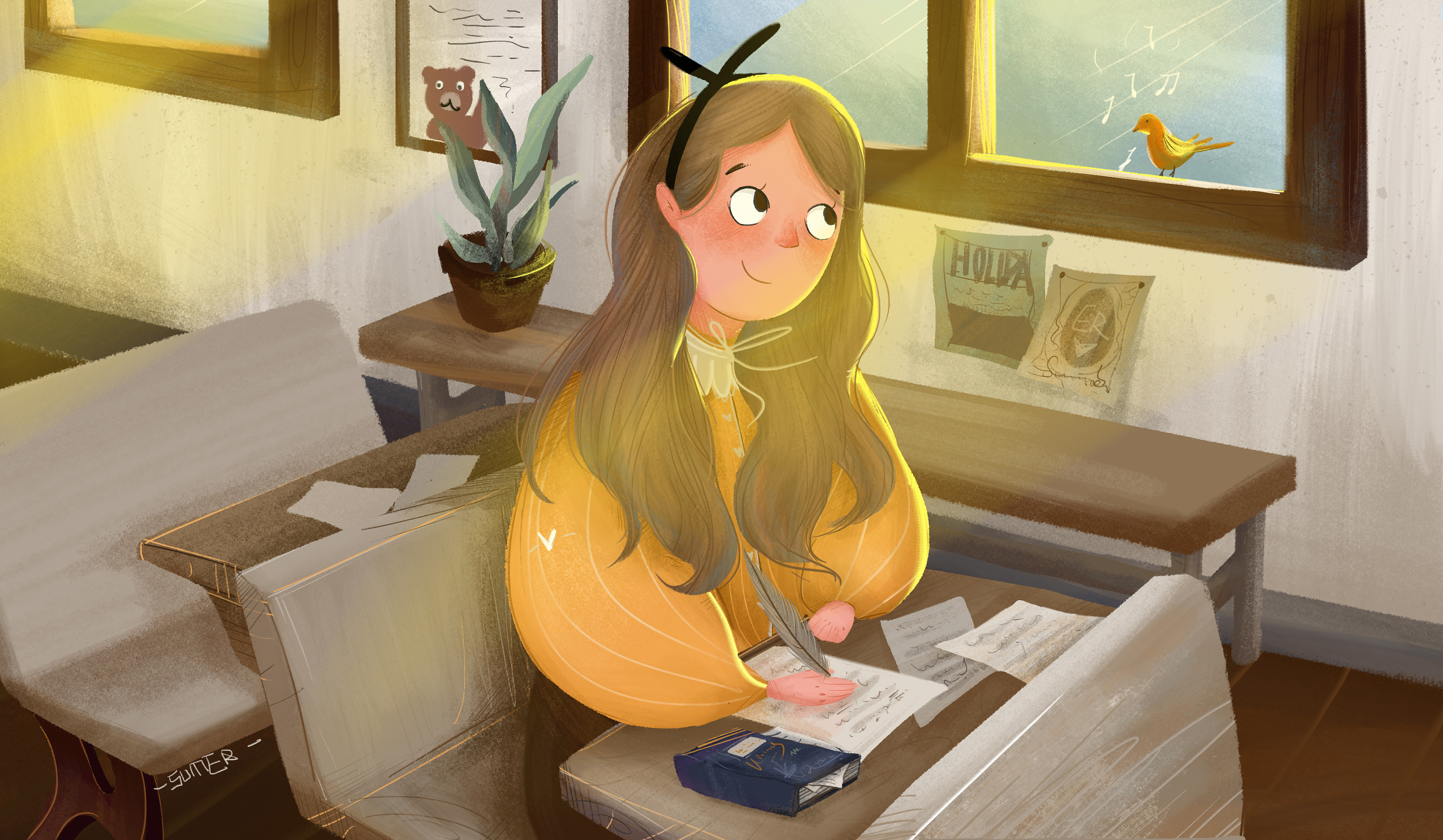 夏天插画|插画|商业插画|文刂二喜 - 原创作品 - 站酷 (zcool)