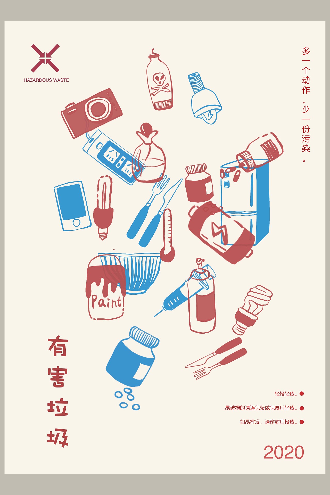 垃圾分类公益广告|平面|海报|罗菌蚝 - 原创作品 - 站酷 (zcool)