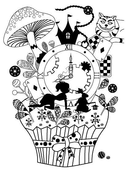 爱丽丝梦游仙境（图ZNzUxNjM5NDQ=） - 创作习作 - 站酷设计师firedragon果子原创素材 - 站酷ZCOOL