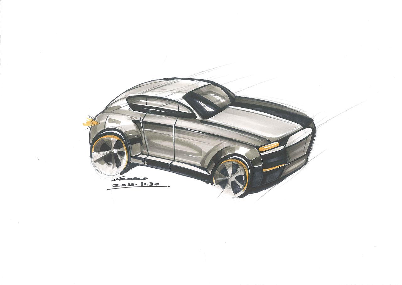 工业设计手绘汽车系列（图ZOTc4OTkyOTY=） - 其他工业/产品 - 站酷设计师享耳睿GReen原创素材 - 站酷ZCOOL