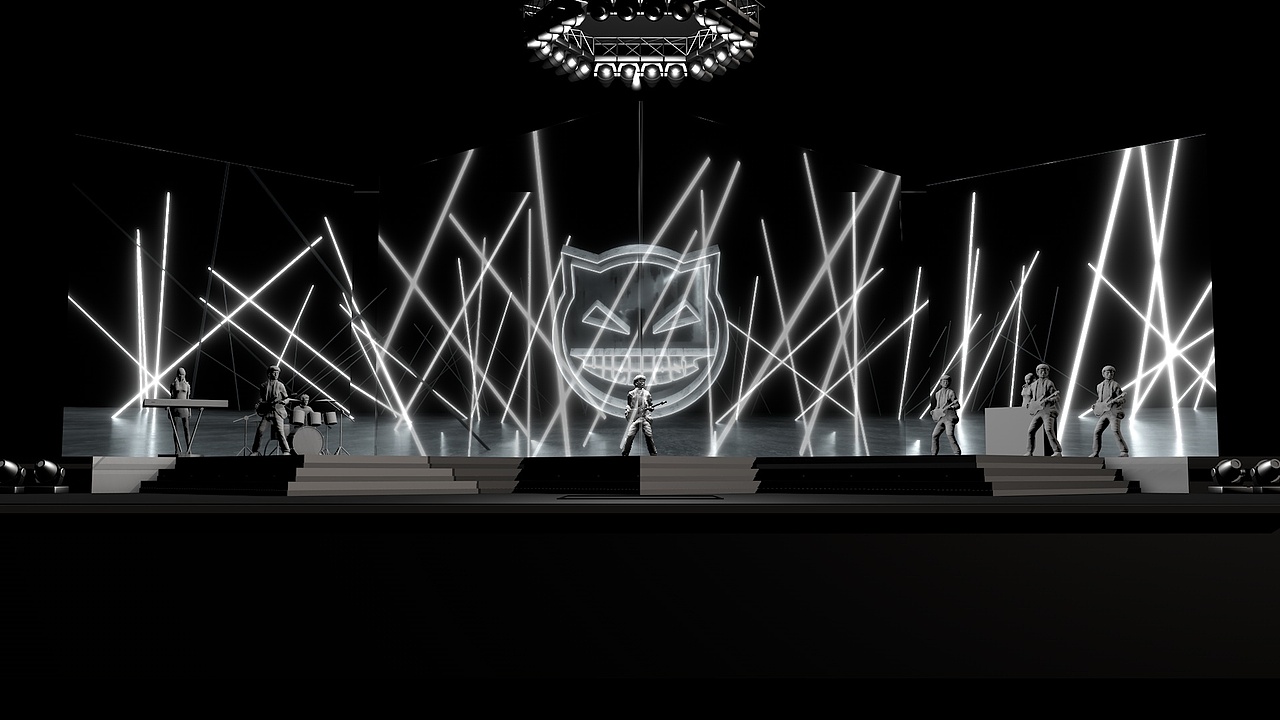 2021 小鬼 Finding Ghost 演唱会 上海场 现场vj（图ZMjY1NTA4MDQ0） - 其他影视 - 站酷设计师像素世界原创素材 - 站酷ZCOOL