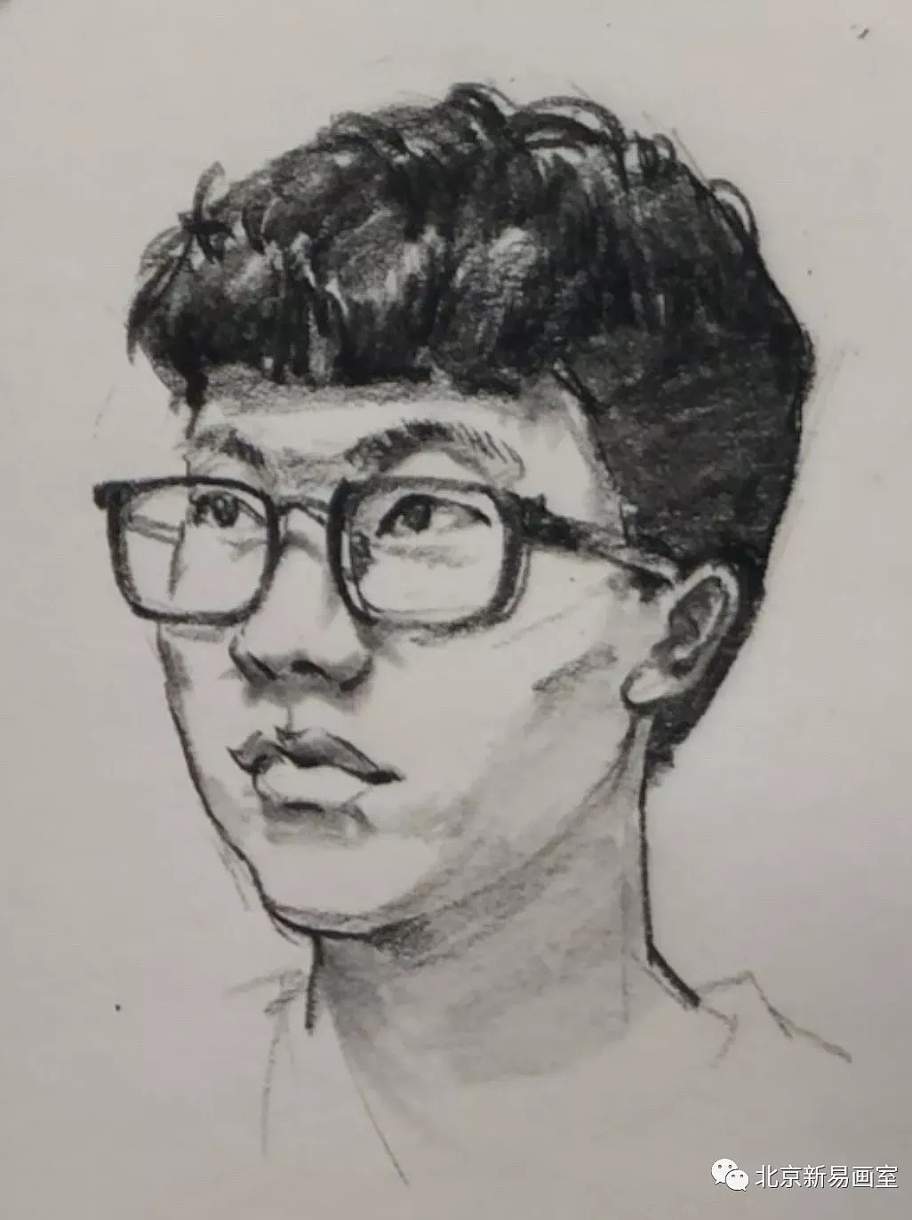 新易干货速写人物头部刻画与步骤分析