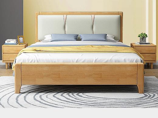 实木床详情