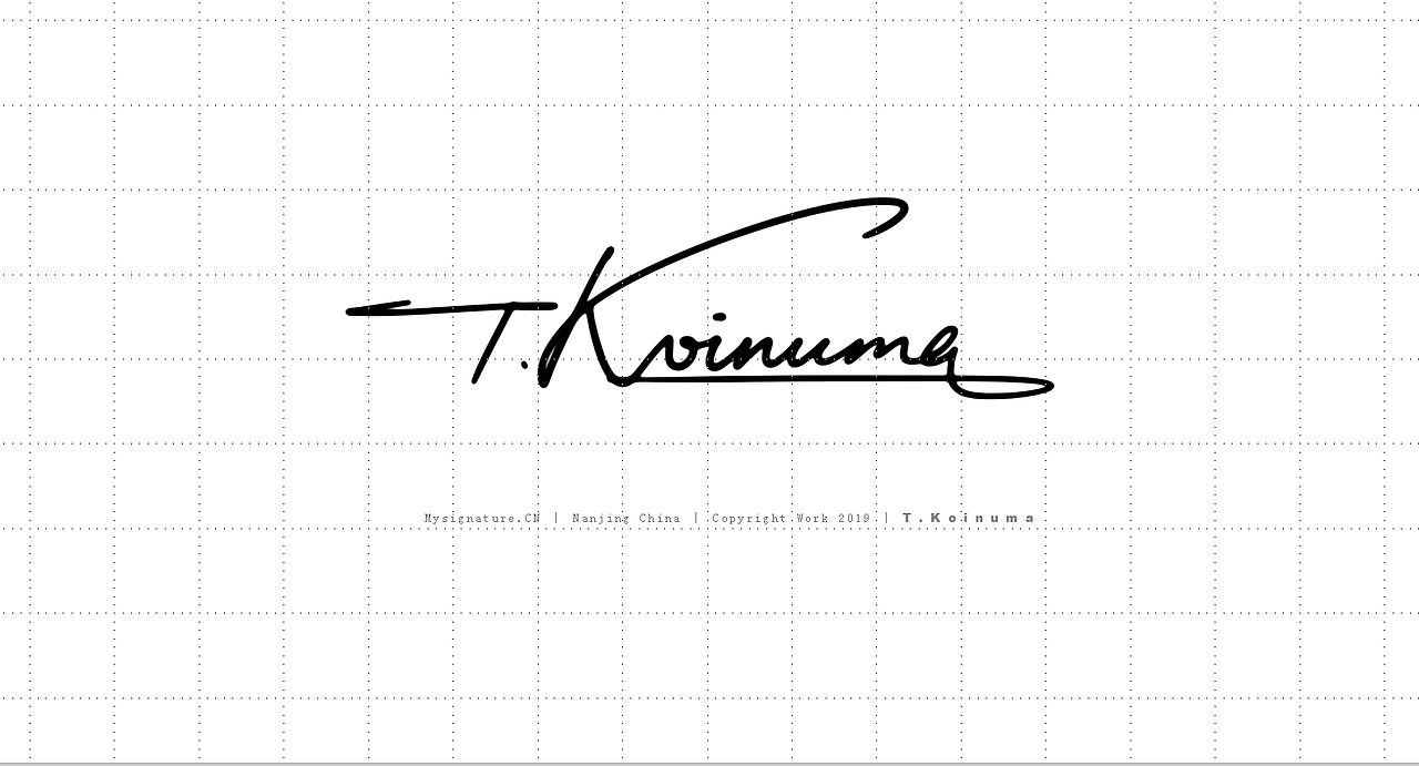 英文签名设计丨signature logo丨艺术签名设计丨个性签