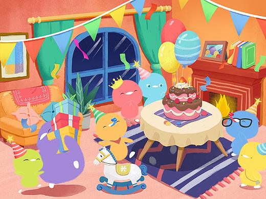 工作图again（个人主页-ZNDg2OTA2NTY=） - 儿童插画 - 站酷设计师鐡汁貝壳原创素材 - 站酷ZCOOL