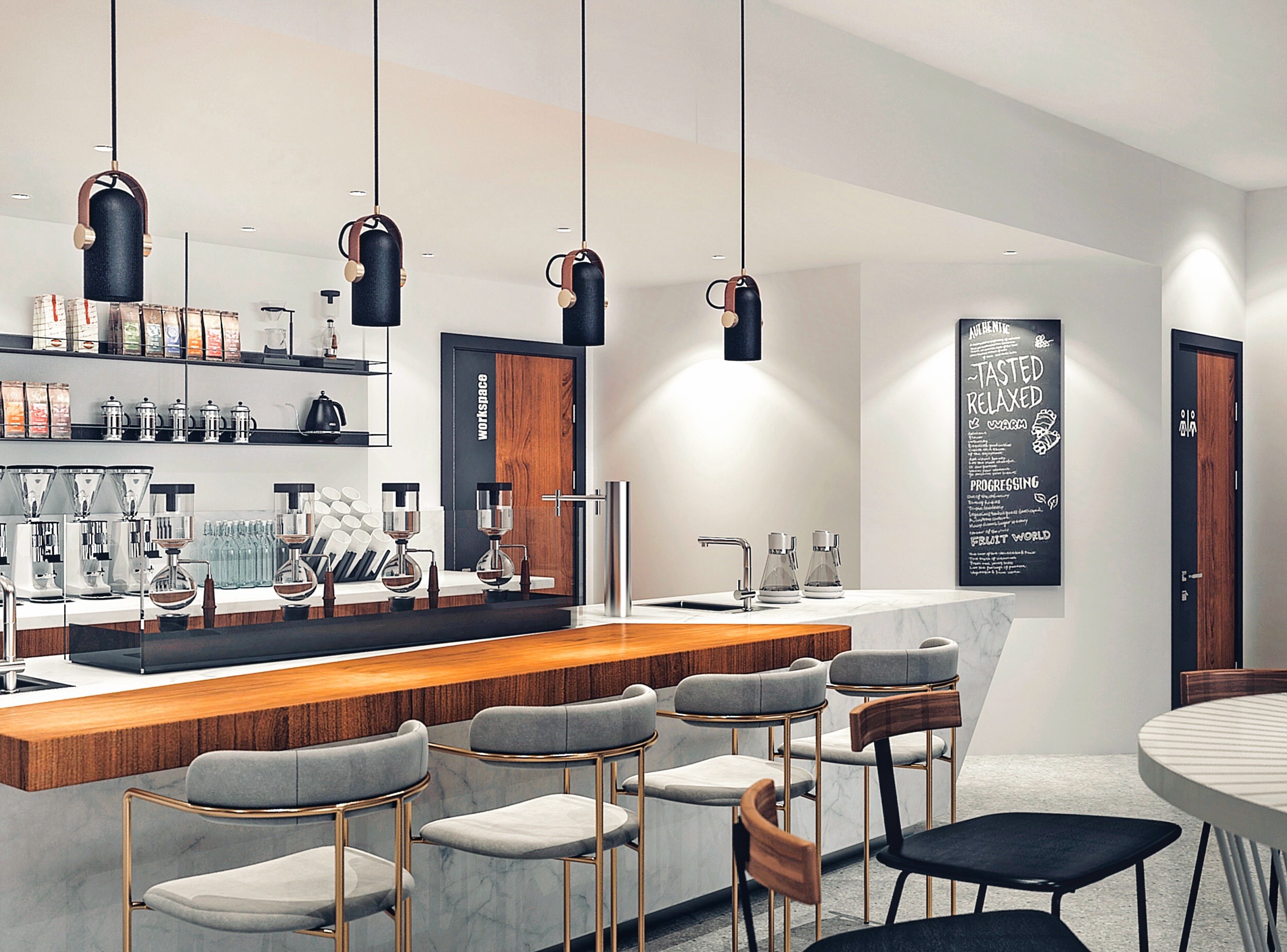 己菏咖啡厅设计