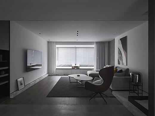 「Minimalism」极简风，隐形踢脚线，无吊顶，高级感