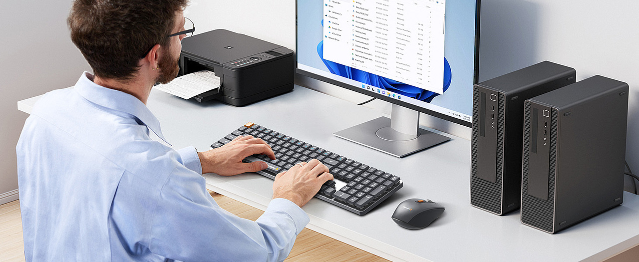 KM200 键鼠套装-亚马逊套图-产品渲染