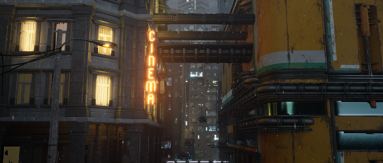 赛博朋克都市 图灵街区