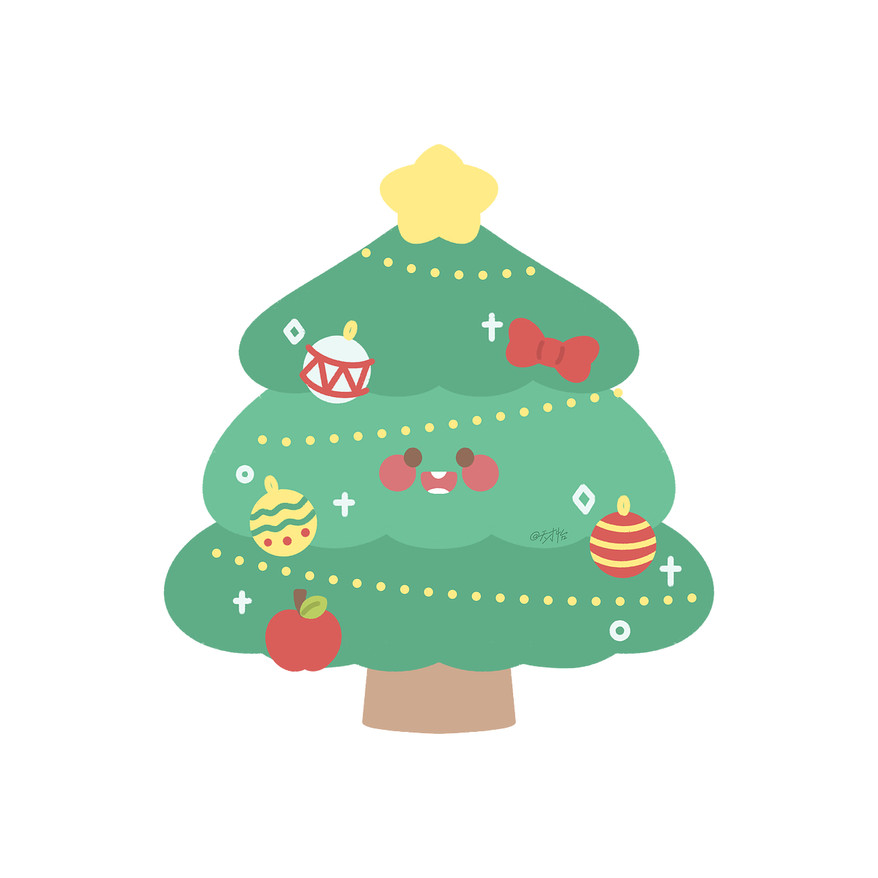 原创｜圣诞专属可爱小头像🎄🎄🎄（图ZMzUzNDY1NTQ4） - 商业插画 - 站酷设计师天才怡原创素材 - 站酷ZCOOL