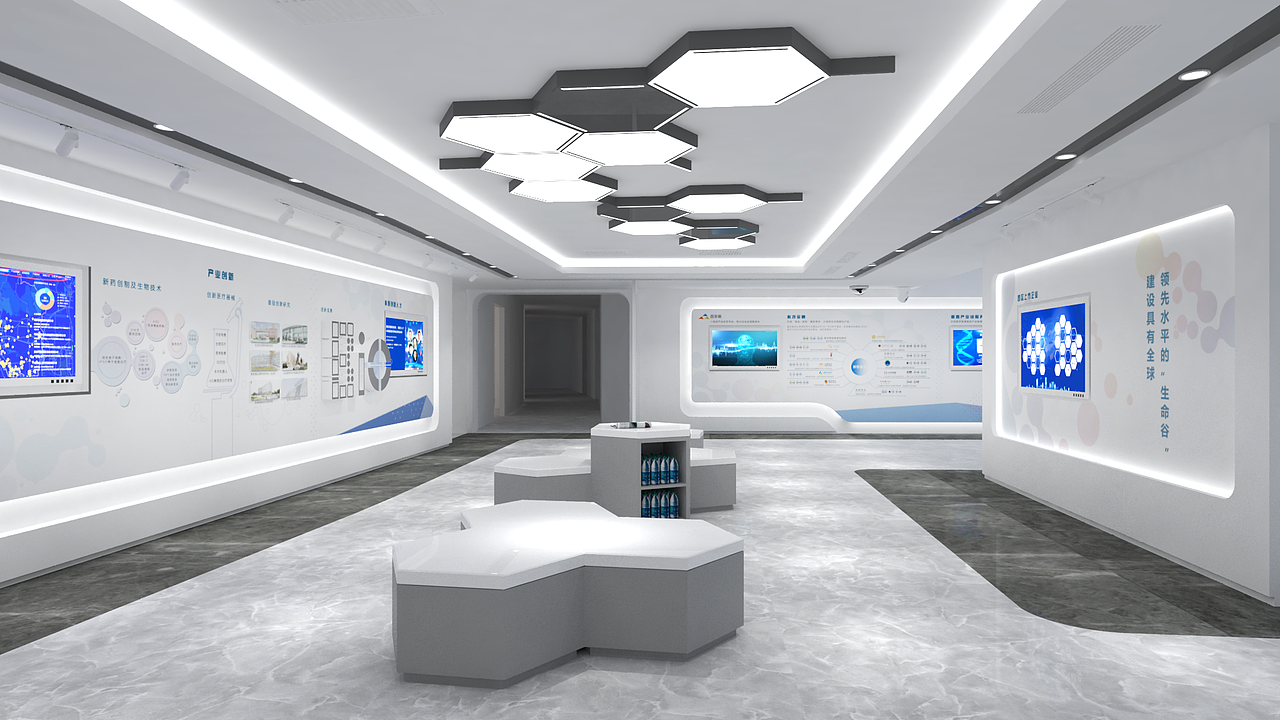 昌发展国际精准医学加速中心南楼一层展厅