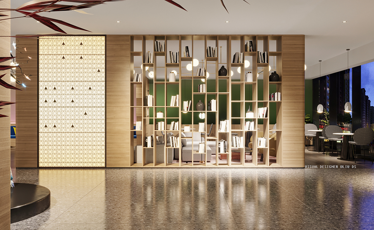 【酒店空间】大堂公区部分（图ZMjI0NzQ1NTQ0） - 家装设计 - 站酷设计师刘大帅L原创素材 - 站酷ZCOOL