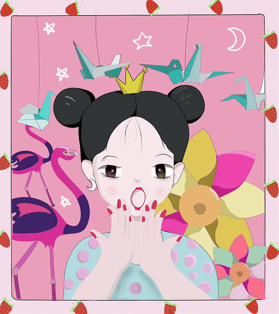 原创作品:女孩纸