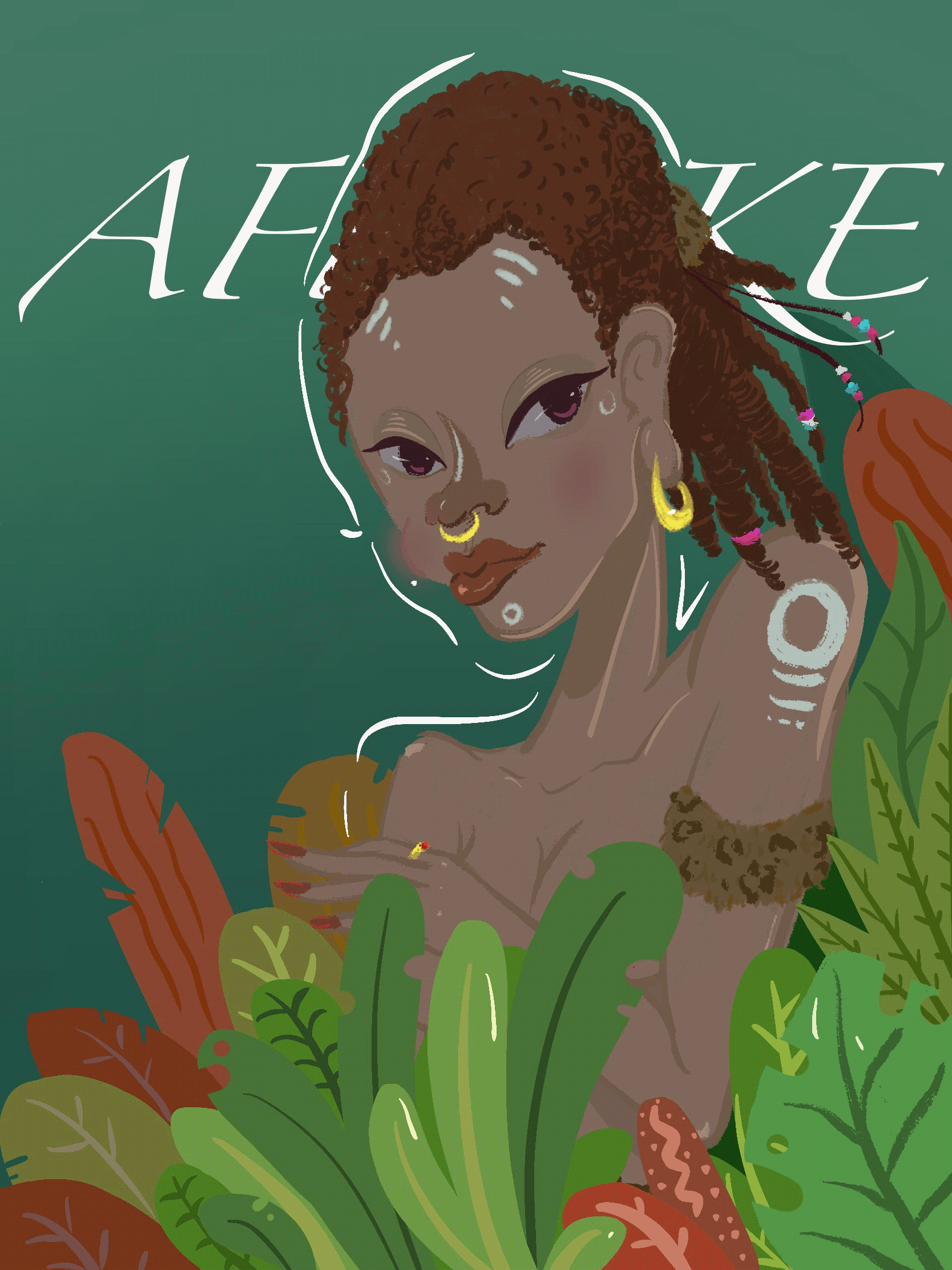 Africa非洲- 插画练习（图ZMjE2Nzk3NTEy） - 商业插画 - 站酷设计师大宅丸子原创素材 - 站酷ZCOOL