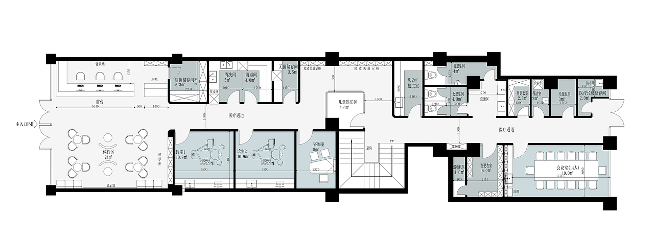 高端口腔空间设计-尚谦空间（图ZMjMwMjYyODMy） - 家装设计 - 站酷设计师尚谦设计原创素材 - 站酷ZCOOL