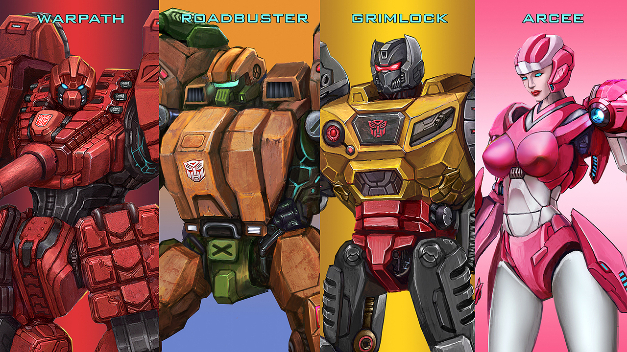 变形金刚2019（图ZMTkwMDk5NjUy） - 游戏原画 - 站酷设计师云游者F原创素材 - 站酷ZCOOL