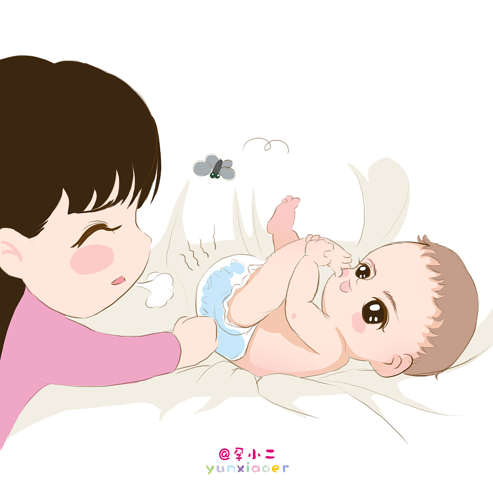 婴儿（图ZNTc2OTM3NzY=） - 短篇/格漫 - 站酷设计师芒川_ZD原创素材 - 站酷ZCOOL