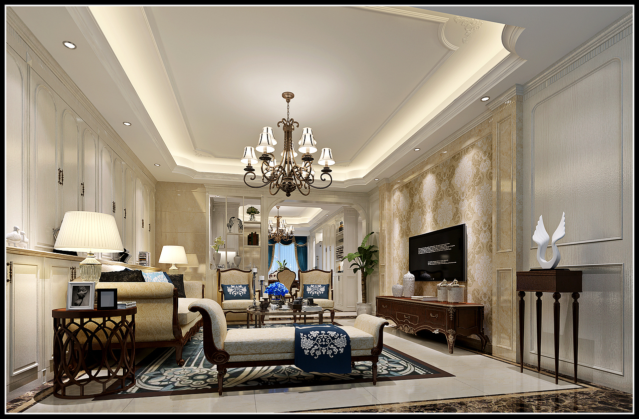 美式（图ZMTI5MDQ1MjM2） - 家装设计 - 站酷设计师谢呈高原创素材 - 站酷ZCOOL