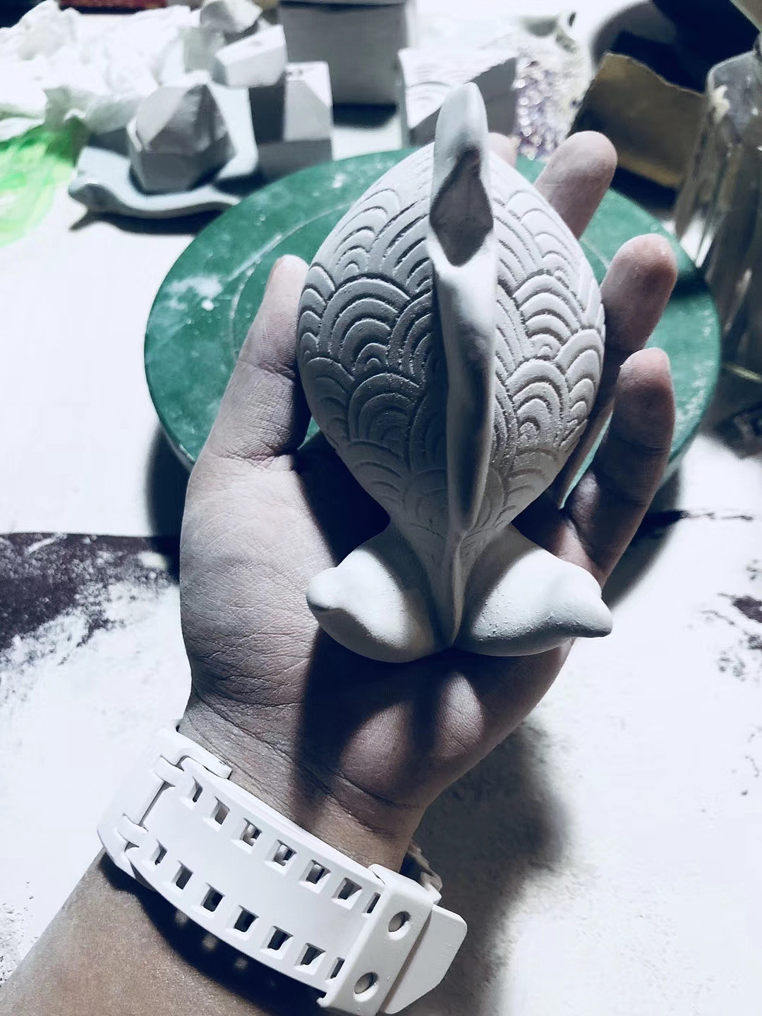 陶瓷作品《鲲》