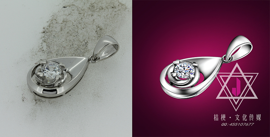 珠宝产品拍摄 后期处理 