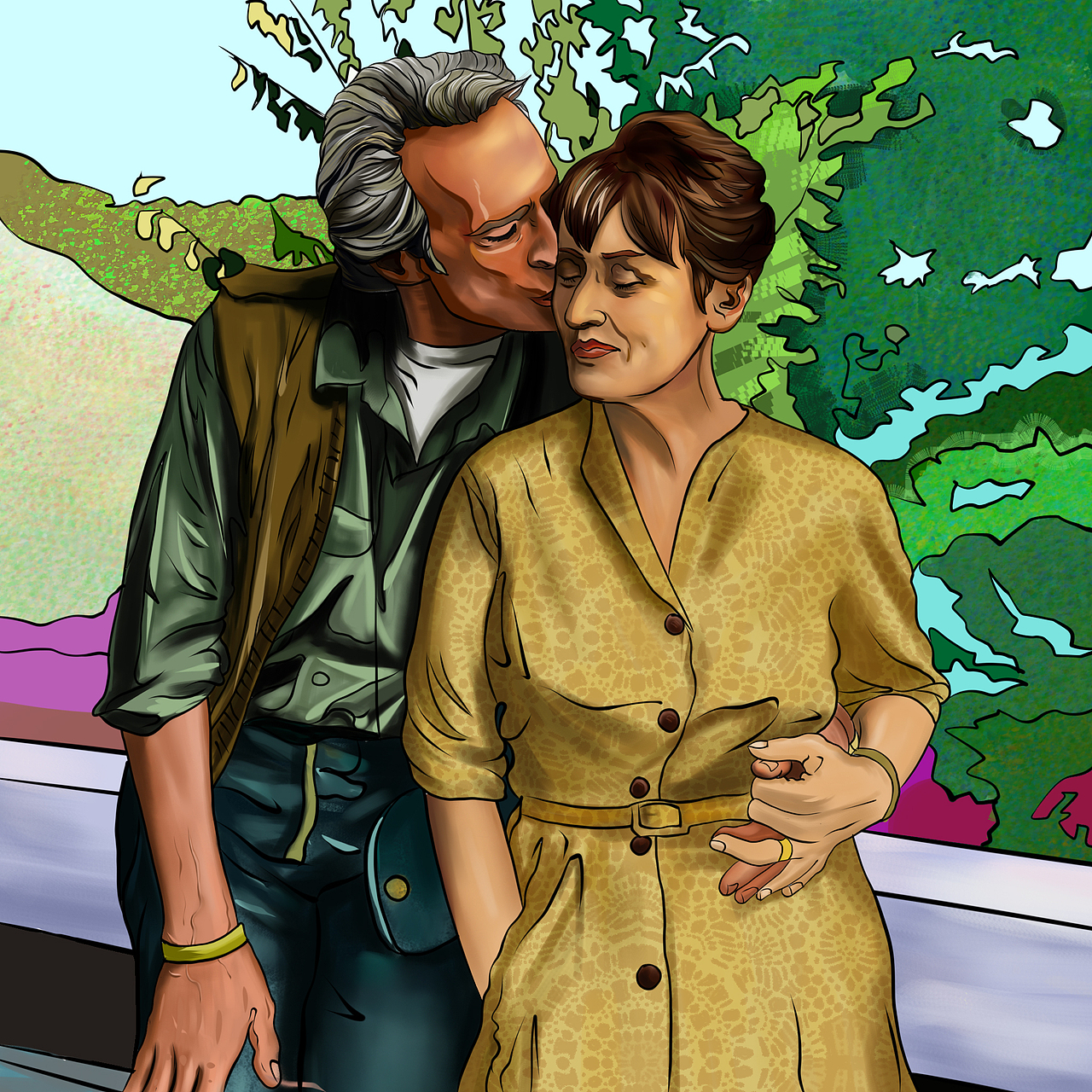今天你画画了么（图ZMjUyMzIwNjgw） - 新锐潮流插画 - 站酷设计师小赫拉原创素材 - 站酷ZCOOL