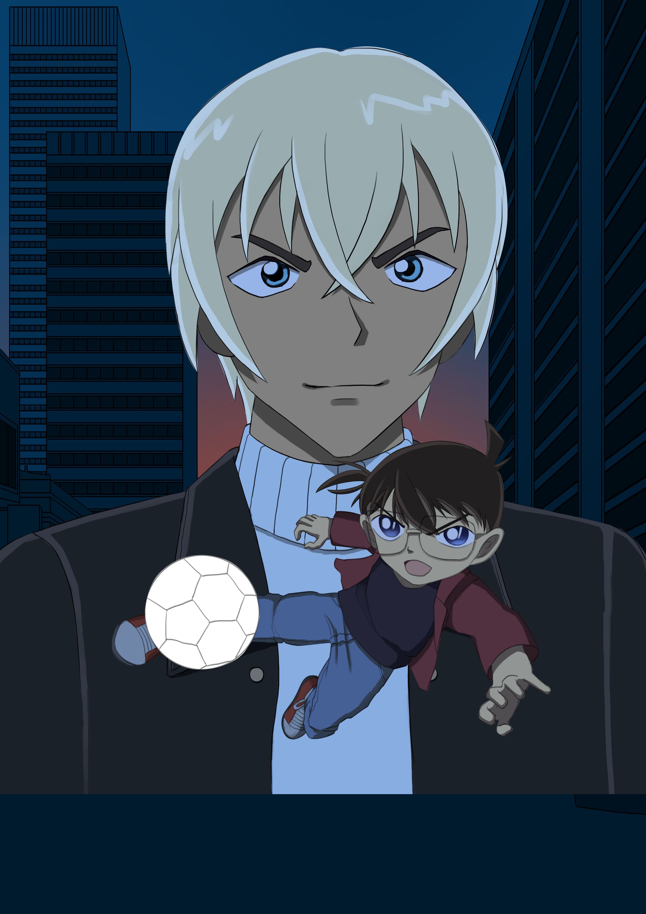 最准柯南|插画|商业插画|seajay_zhou - 原创作品 - 站酷 (zcool)