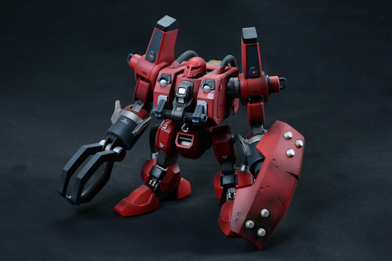 【高达模型】工业涂装试手 —— HG机动工兵&作业地台