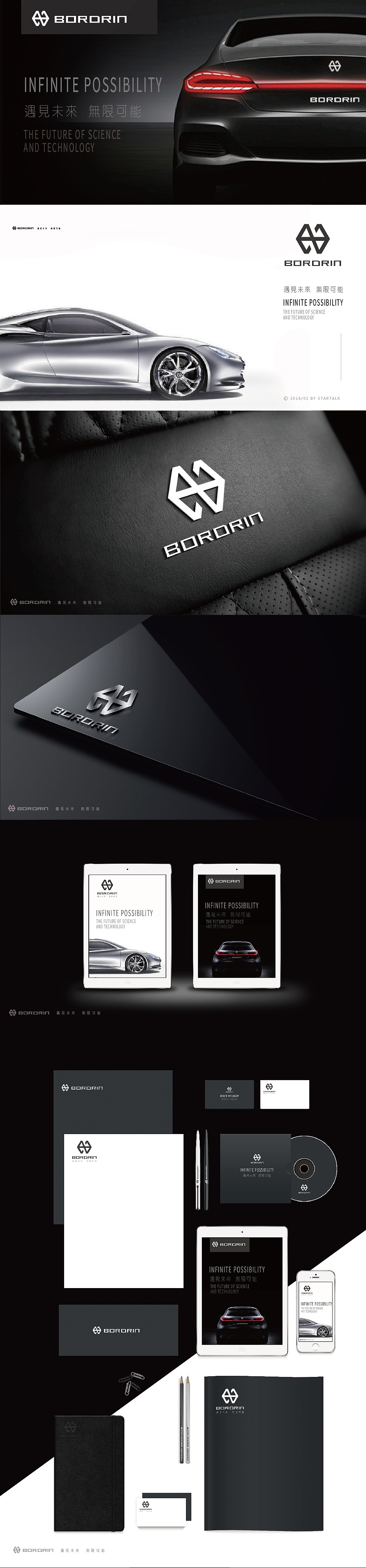 【博郡汽车logo设计】遇见未来，无限可能（图ZMTA1MDAxMzgw） - Logo - 站酷设计师STARTALK星话原创素材 - 站酷ZCOOL